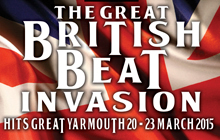 Save £35 per person for the The Great British Beat Invasion adult music weekend