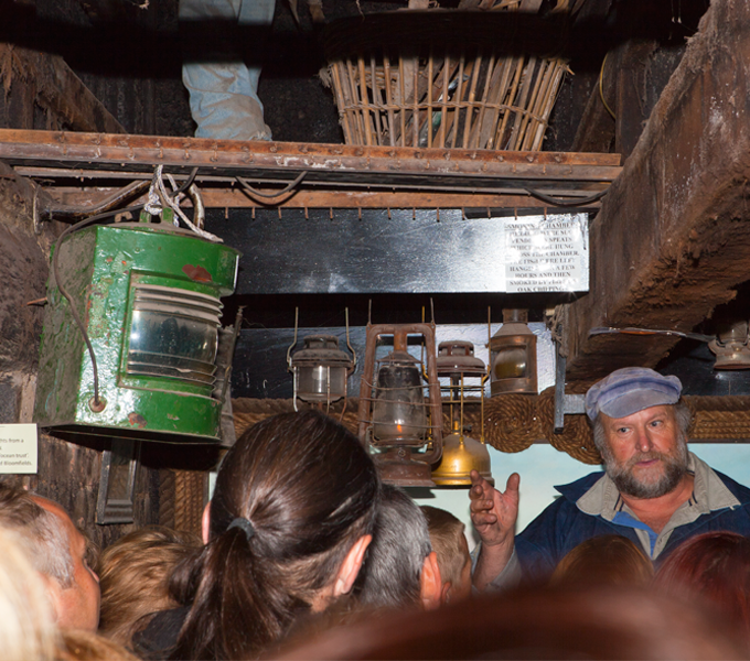 Ernie Childs at Great Yarmouth Potteries